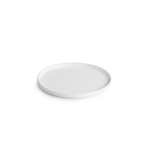 Verso White Assiette plate 28xH2cm - empilable